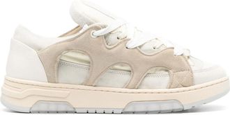 Santha Santha, Heren, Schoenen, Beige, Maat: 36 EU Leer