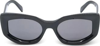 Celine 2020s cat-eye sunglasses - Black