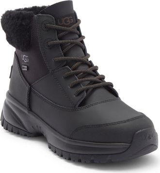 UGG Yose Fluff V2 Boot in Black at Nordstrom Rack, Size 5