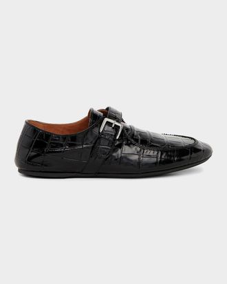Marni Men & apos;s Buckle-Strap Moccasin Loafers