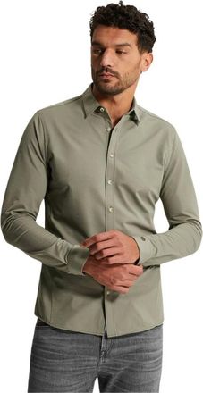 Cast Iron Heren, Overhemden, Groen, Maat: 3XL Jersey