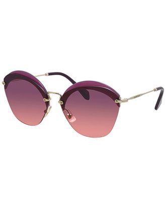 Miu Miu Womens Mu53ss 63Mm Sunglasses