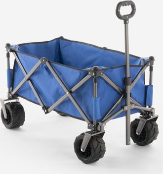 Stark Carrito Portaobjetos Plegable 4 Ruedas 100 Kg Playa Jard&iacute;n Sandy