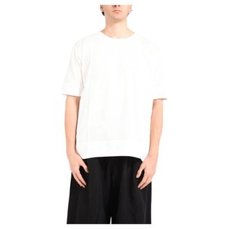 Andrea Ya'aqov T-Shirts, male, White, Size: S Crew Neck T-Shirt