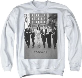 Gildan Friends Walk The Streets Adult Crewneck Sweatshirt