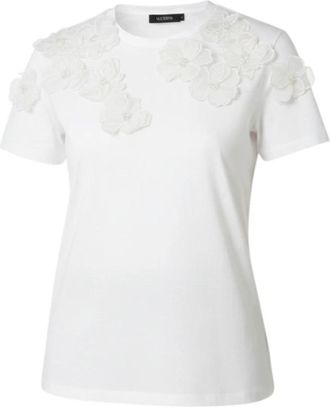 Max Mara Mujer, Camisetas, Blanco, Talla: L