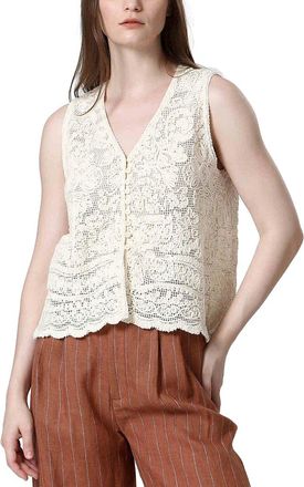 See U Soon Boho Lace Vest