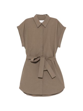 Matteau katoenen mini-jurk