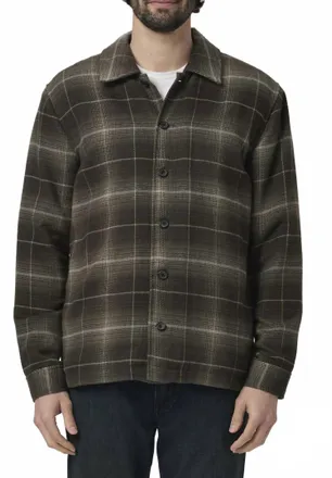 Paige Telford Jacket In Marsh Green Plaid