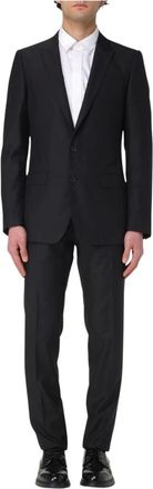 Dolce & Gabbana Kostuums, Heren, Zwart, 2Xl, Tweed, Tweedelig pak