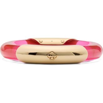 Kate Spade New York glow up bangle bracelet in Pink. at Nordstrom