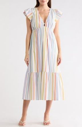 Rails Tina Dress in Oasis Stripe at Nordstrom Rack, Size X-Large