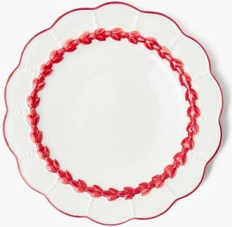 Mrs. Alice Red Laurel Dinner Plate at Nordstrom