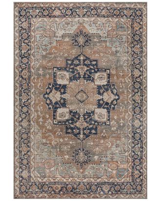 Jonathan Y Designs Jonathan Y Maris Ornate Medallion Machine-Washable Chenille Rug