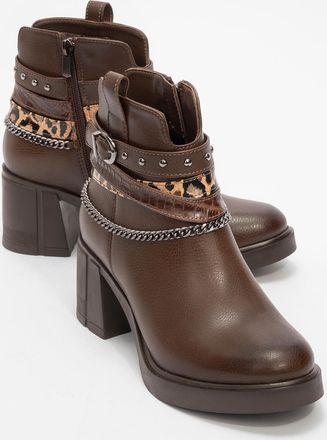 Prologue Boliva Gesp Ketting Blokhak Laars (Dames)