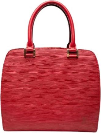 Louis Vuitton Pre-owned Handbags, female, Red, Size: ONE SIZE Pre-owned Leather handbags
