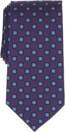 Brooks Brothers Stamp Geo Silk Blend Tie in Purple at Nordstrom Rack
