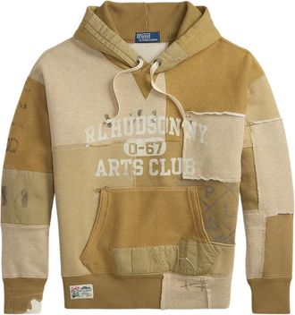 Polo Ralph Lauren Felpa con design patchwork - Toni neutri