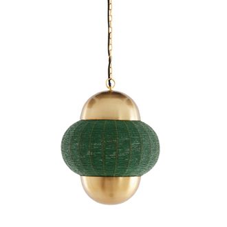 Light & Living Light&living - L&aacute;mpara Colgante - Cetara - Verde - Metal - E27