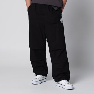 Miharayasuhiro Black cotton ripstop parachute trousers