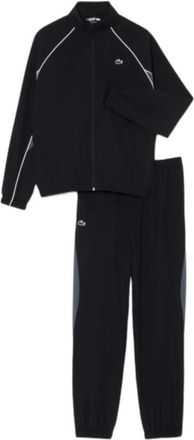 Lacoste Trim Accent Tennis Trainingspak - Heren - Sport - Zwart - Maat: L Poliester