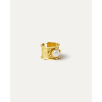 Ottoman Hands Della Pearl Band Ring in Gold at Nordstrom