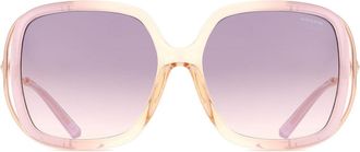 Coach HC8423U CAD80 5889U6 Womens Sunglasses Purple Size 56
