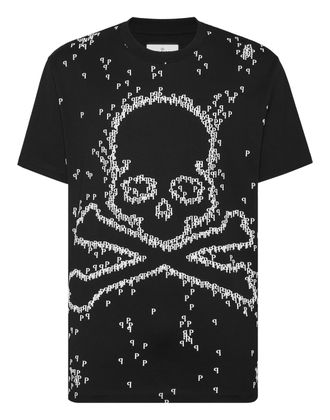 Philipp Plein T-Shirt Ronde Hals Skull&Bones