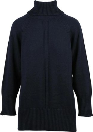 Alpha Studio Dolcevita - Dames - Coltruien - Blauw - M - Wol - Truien & Vesten