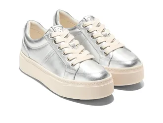 COLE HAAN シルバー フラットシューズ　25センチ COLE HAAN シルバー フラットシューズ 25センチ