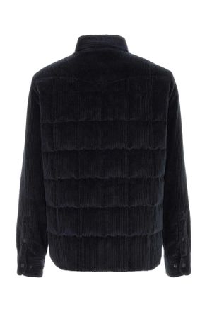 Moncler Shirt Down Jacket - Blue