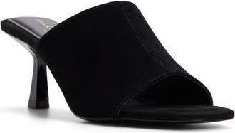 Aldo Sidema Kitten Heel Slide Sandal in Open Black at Nordstrom, Size 8.5