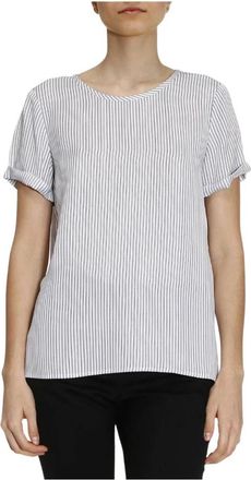 Michael Kors Licht Jersey Blouse - Dames - Blouses - Grijs - M - Overhemden