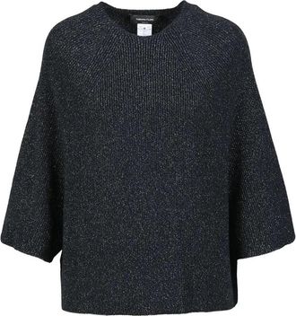 Fabiana Filippi Cotton Viscose Polyester Sweater - Black