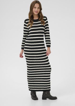 Culture Jurk CUursula Casual fit black offwhite