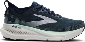 Brooks Womens Glycerin GTS 23 Road-Running Shoes Blue 11.5 Wide