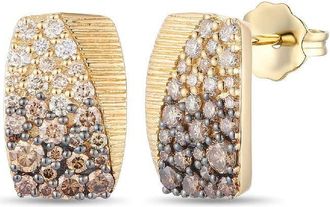 Le Vian Ladies Constellation Earrings set in 14K Honey Gold