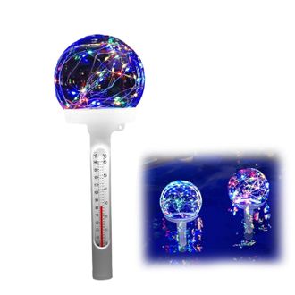 OEM Termometro Solare A Led Galleggiante Di Facile Lettura Per Piscina, Termometro Dellacqua Wireless Per Bagni Di Ghiaccio, Nuoto E Bagno