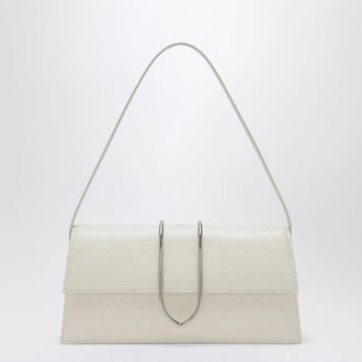 Jacquemus Le Bambino Long ivory bag in greasy-effect leather