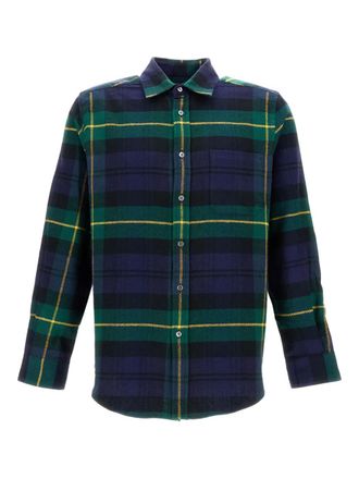 Portuguese Flannel button plaid shirt - Blue