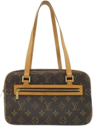 Louis Vuitton Pre-owned Handbags, female, Brown, Size: ONE SIZE Pre-owned Cite MM Shoulder Bag