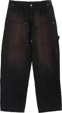 Willy Chavarria faded trousers - Black