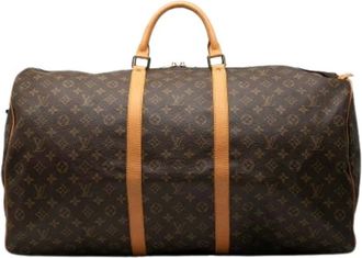 Louis Vuitton Pre-owned Weekend Bags, female, Brown, Size: ONE SIZE Pre-owned Vintage Weekend Bag