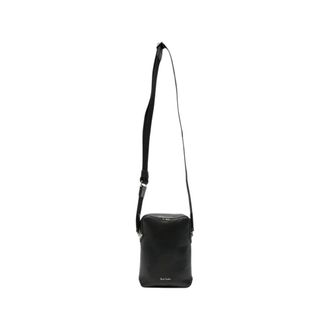 Paul Smith Crossbody Pouch - Heren - Tassen - Zwart - Maat: ONE Size Leer