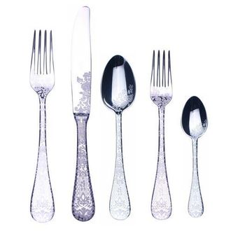 Mepra Casablanca Flatware Set - 5 Pieces in Silver at Nordstrom