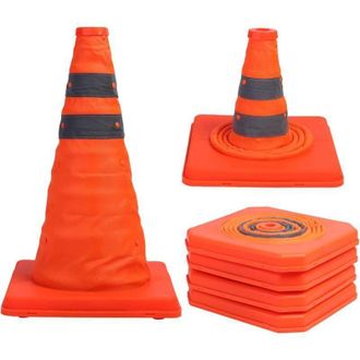 OEM Cono De Tr&aacute;fico Plegable De 15,5 Pulgadas, Cono De Seguridad Reflectante Multiusos (4)