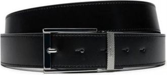 HUGO BOSS Leren Riem - Heren - Riemen - Zwart - ONE Size - Leer - Accessoires