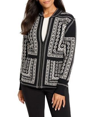 Nic+Zoe Petite Nordic Nights Reversible Jacket