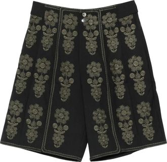 Antik Batik Dames, Korte broeken, Zwart, Maat: S