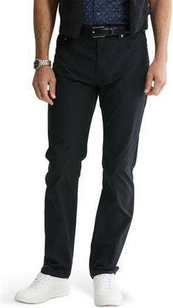 J.A.C.H.S. Straight Leg Stretch 5-Pocket Pants in Black at Nordstrom Rack, Size 32